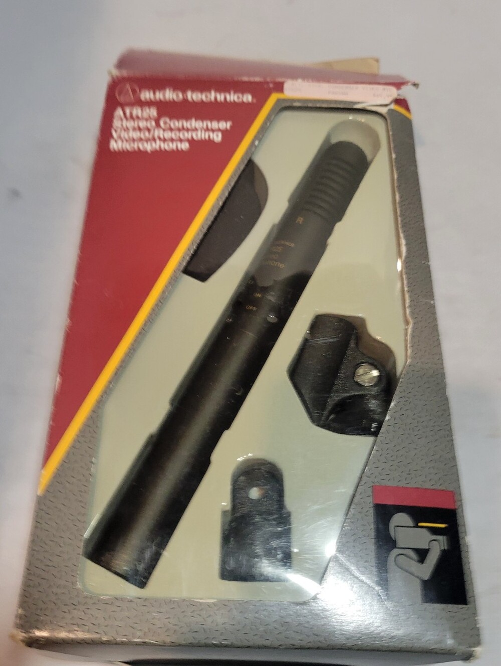 ATR25 AUDIO-TECHNICA STEREO CONDENSER VIDEO/RECORDING MICROPHONE